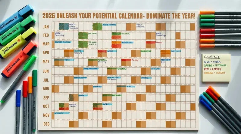 Colour-Coding Your Calendar - Complete System