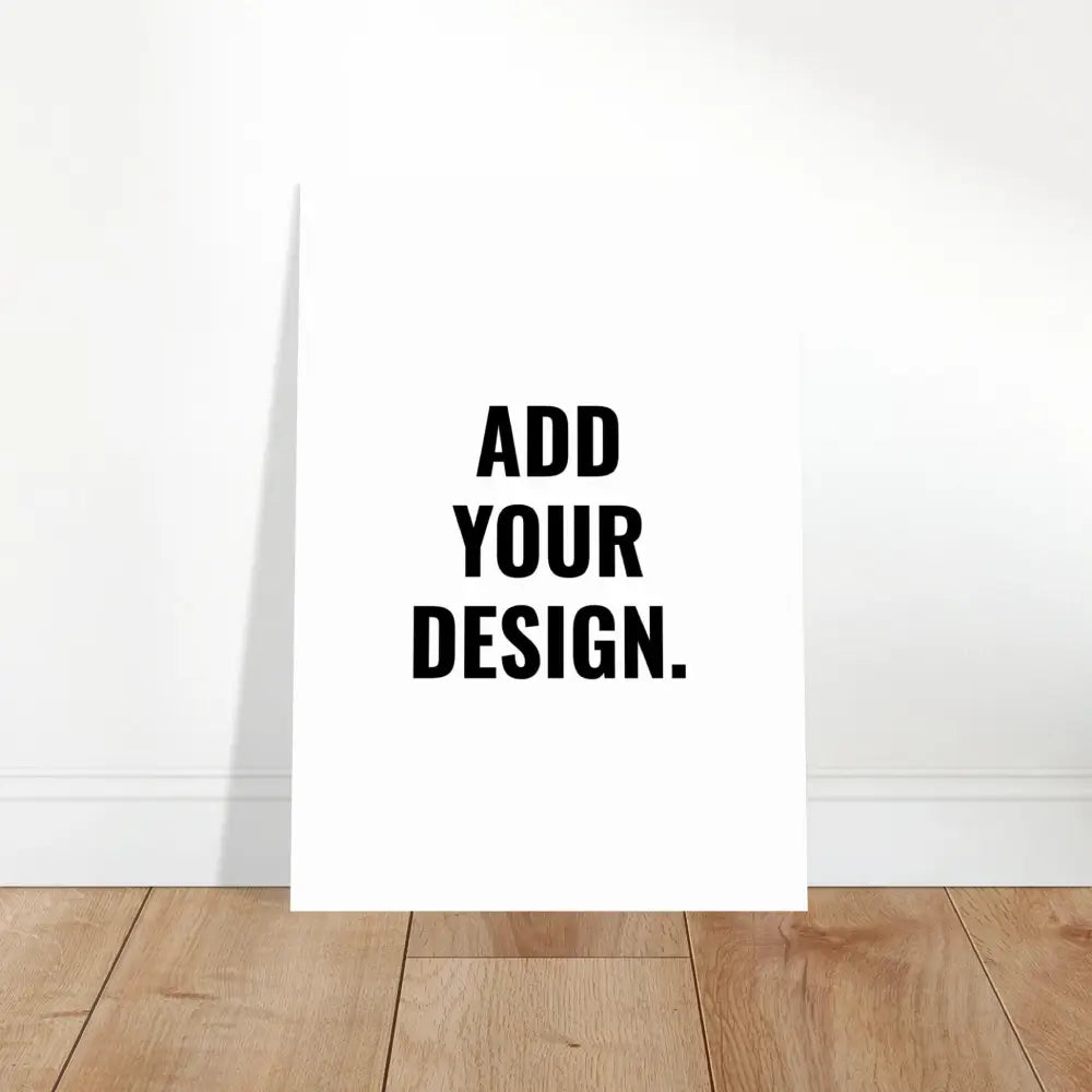 Create your custom poster: Turn Inspiration Into Art. (Frame & Non Frame)