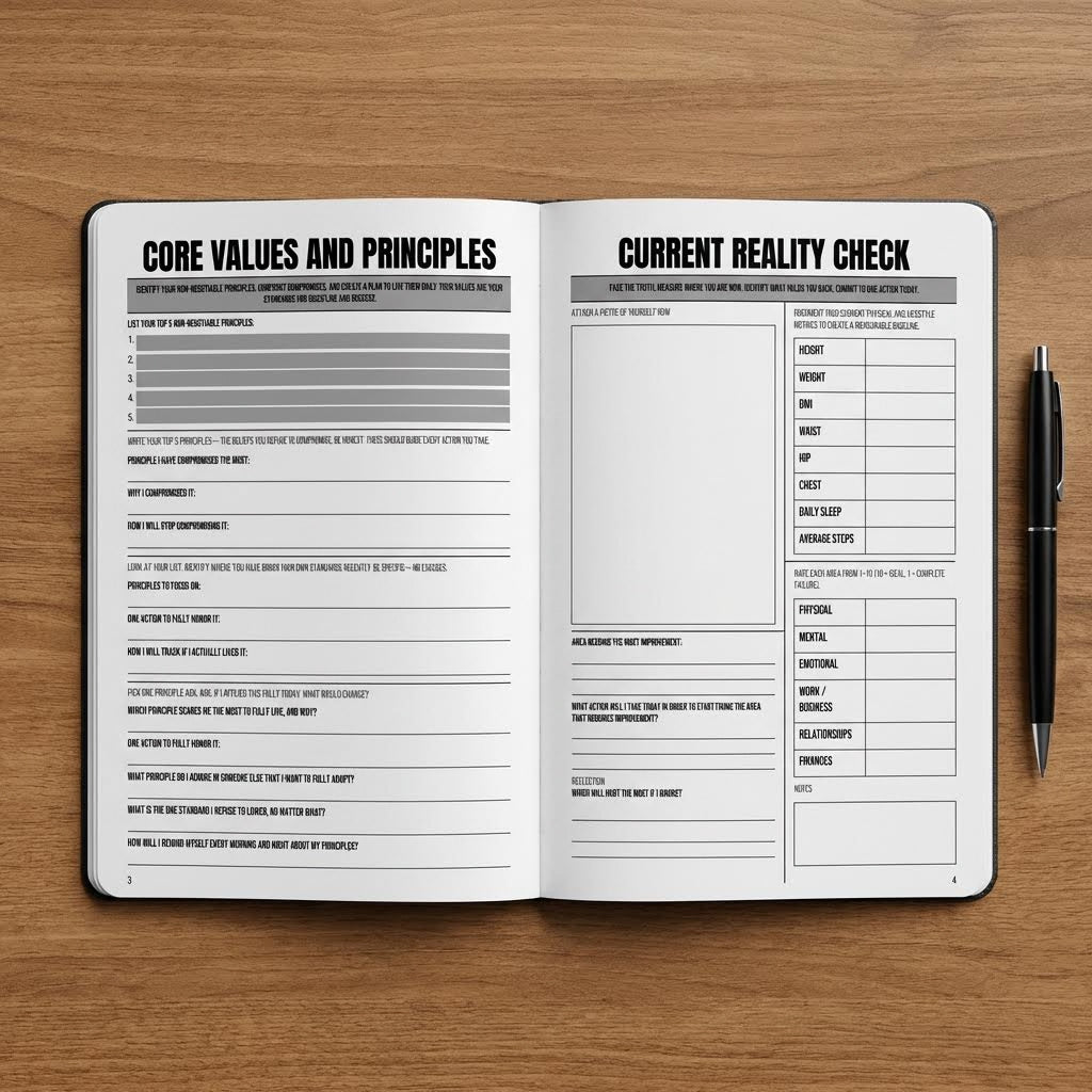 The 90 Days Serious Accountability Journal – Brochure for Responsibility & Results