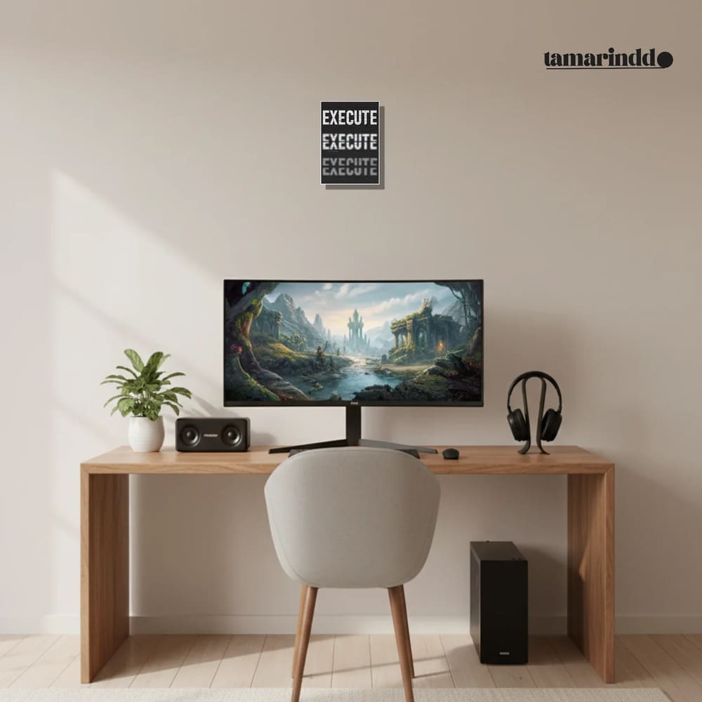EXECUTE - Entrepreneur Hustle Poster