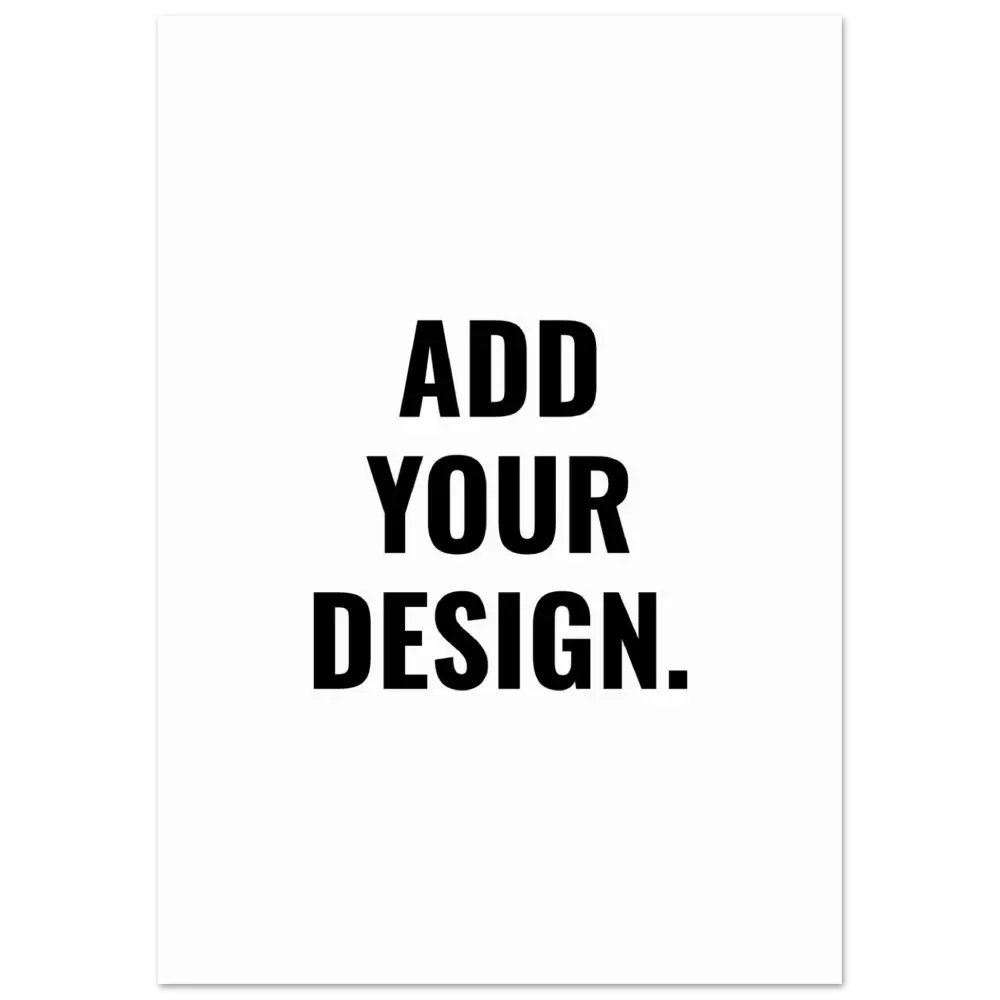 Create your custom poster: Turn Inspiration Into Art. (Frame & Non Frame)