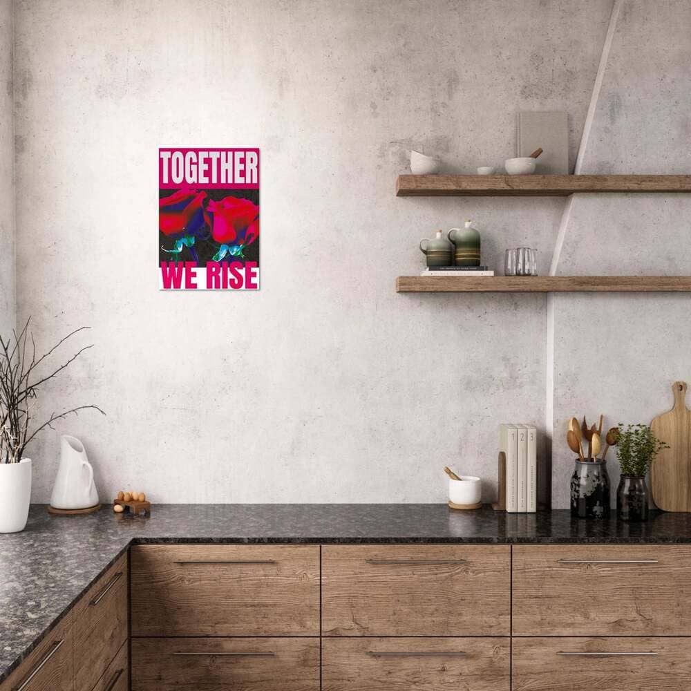 Together We Rise – Partnership & Progress Poster