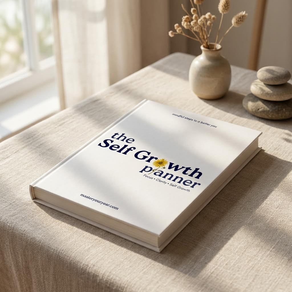 The Self Growth Planner – A Guided Journal for Focus, Clarity & Intentional Growth