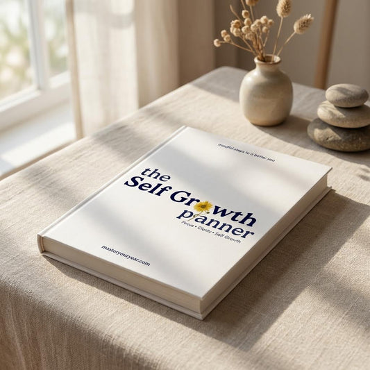 The Self Growth Planner – A Guided Journal for Focus, Clarity & Intentional Growth