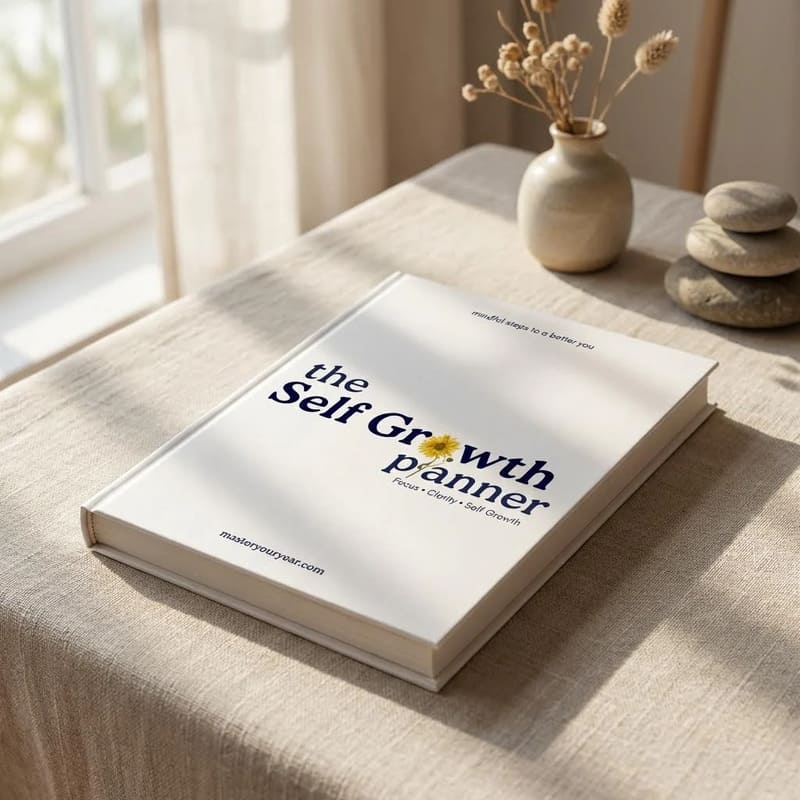 The Self Growth Planner – A Guided Journal for Focus, Clarity & Intentional Growth