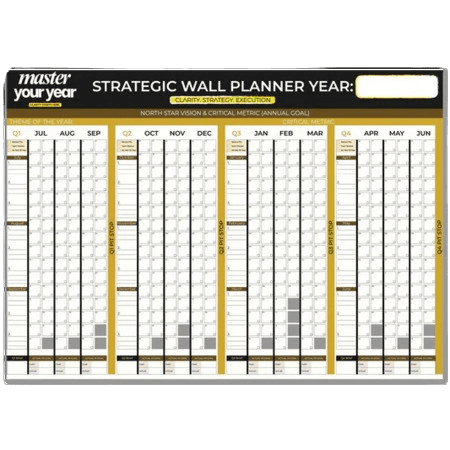 Australia Edition: Financial Year Wall Calendar