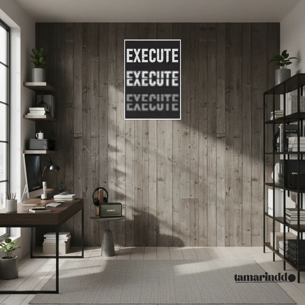 EXECUTE - Entrepreneur Hustle Poster
