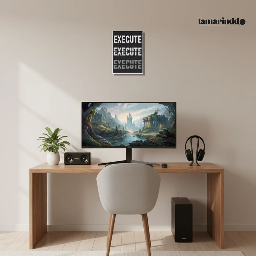 EXECUTE - Entrepreneur Hustle Poster