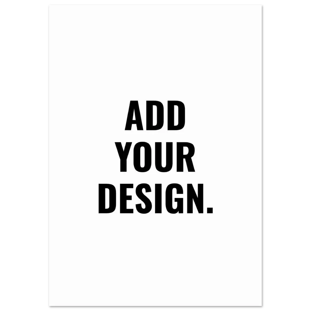 Create your custom poster: Turn Inspiration Into Art. (Frame & Non Frame)