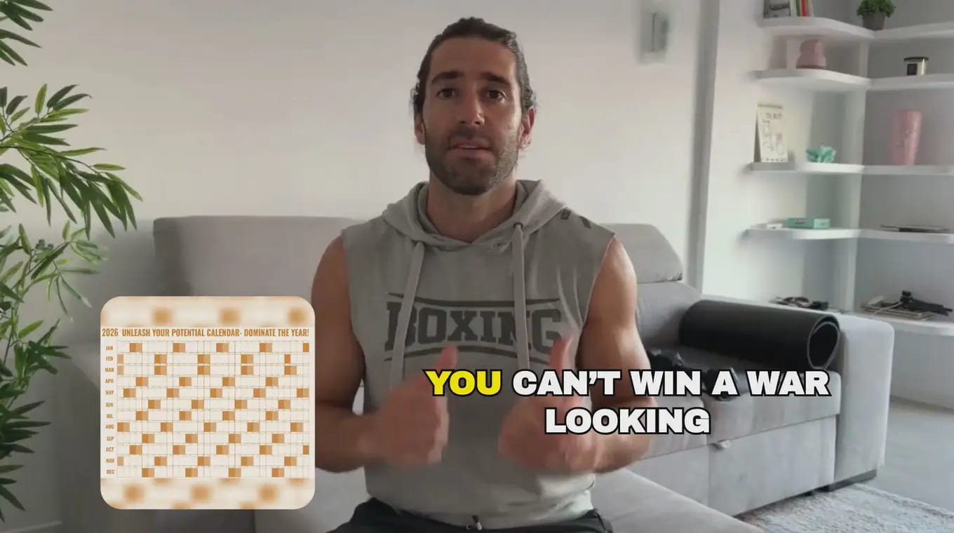 Load video: you can't win a war looking at your goal