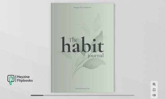Habit Journal 2026 – 365 Day Planner for Discipline, Growth & Consistency